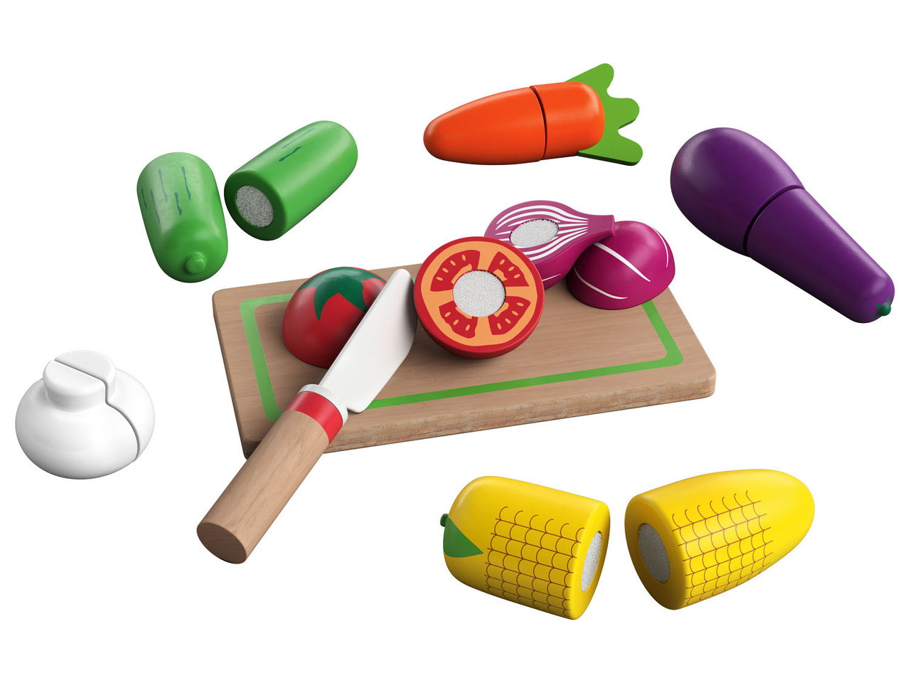 Розвиваючий ігровий набір Фрукти та овочі PlayTive
