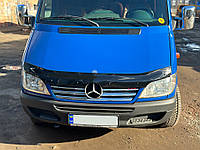 Дефлектор капота (мухобойка) 2000-2006 (EuroCap) для авто. Mercedes Sprinter