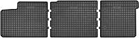 Автомобильные коврики в салон Frogum на Volkswagen T5 Double Cab 03- 2 ряд Фольксваген Т5 черные 2