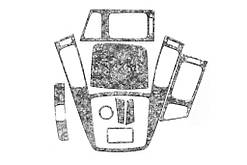 Накладки на панель Small Титан для Hyundai I-30 2007-2011 рр