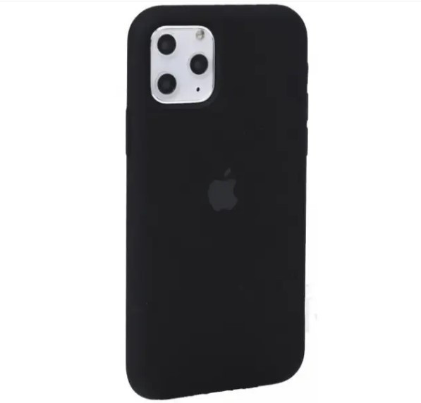 Чохол накладка Silicon Case Full Cover для iPhone 11 Pro Max Black, фото 1