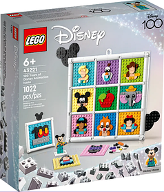 Конструктор LEGO Disney 100-та річниця мультиплікації 1022 деталі (43221)