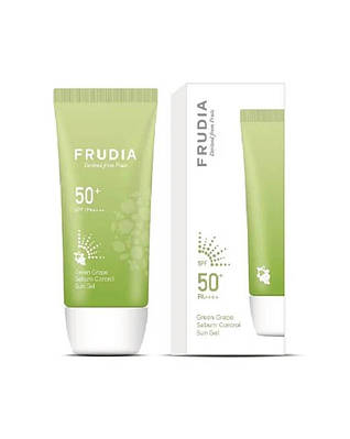 Сонцезахисний гель з екстрактом винограду Frudia Green Grape Sebum Control Cooling Sun Gel SPF50