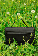 Термоковрик водовідштовхуючий WEEKEND, чорного кольору, складний.