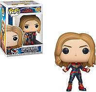 Funko Captain Marvel: Капитан Марвел x POP! Виниловая фигурка Marvel и 1 ПОП! Комплект совместимых ПЭТ пл