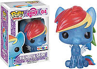 Funko Rainbow Dash Glitter (эксклюзивно для игрушек R Us): My Little Pony x POP! Виниловая фигурка и 1 ПО