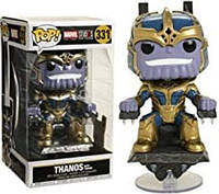 Коллекционная фигурка Funko Pop Marvel: Thanos on Throne, многоцветная