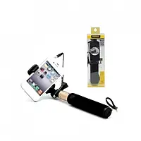 Селфі-палиця Remax Selfie Stick RP Black Gold