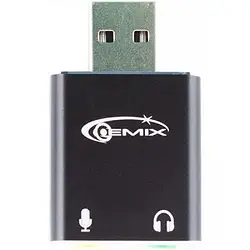 Звукова карта Gemix SC-01 Black sound card 7.1 (04700024)