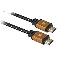 Відео-кабель Defender 87434 HDMI (тато) HDMI (тато), 3m HDMI-10PRO