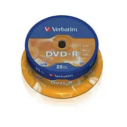 Диск Verbatim DVD-R 43522 25 шт 4.7 GB