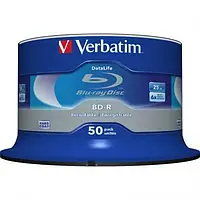 Диск Verbatim BD-R SL 25GB 6x 50шт (43838)