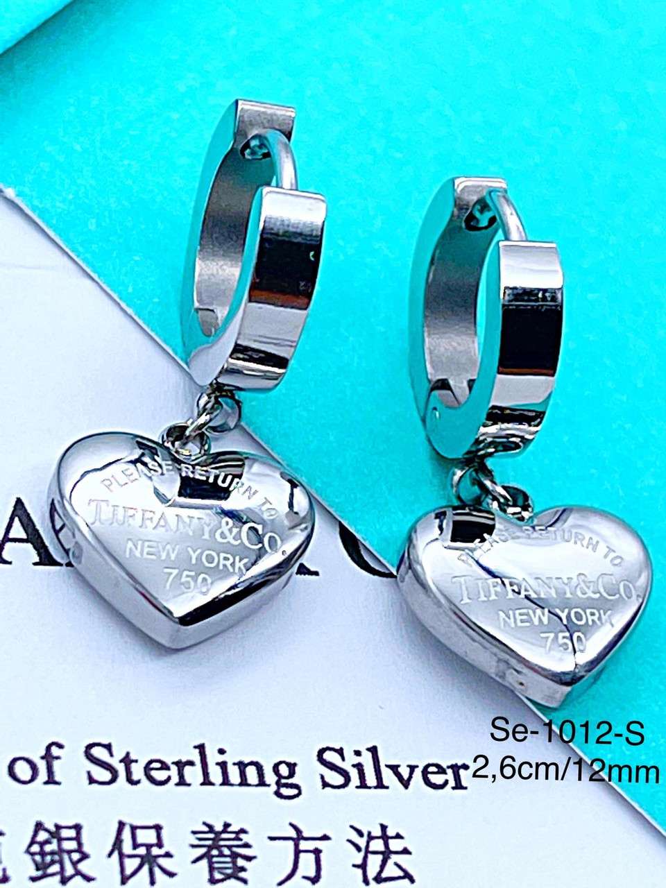 Сережки Stainlees Steel