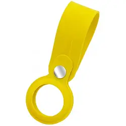 Чохол-брелок ArmorStandart Silicone Loop with Button ARM58926 Yellow для AirTag