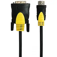 Відео-кабель Maxxter CCBP-HDMI-DVI-1.8 HDMI (тато) DVI (тато), 1, 8m