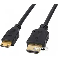 Відео-кабель Atcom 6153 HDMI (тато) mini-HDMI (тато), 1m