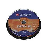 Диск Verbatim DVD-R 43523 10 шт 4.7 GB