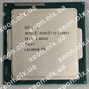 Intel Xeon E3 1240v3 фото