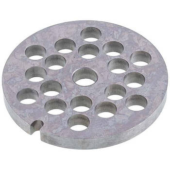 Решітка 8мм (з пазом) 00755475 для м'ясорубки NR8 Zelmer \ Bosch