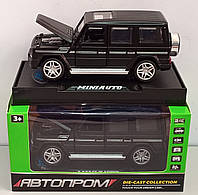 Mercedes-Benz G65AMG модель 1:32 ТМ "Автопром". Металл, инерционная, звук, свет.