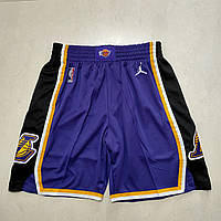 Фиолетовые баскетбольные шорты Лейкерс Jordan Los Angeles Lakers NBA Swingman shorts 2023 Джордан