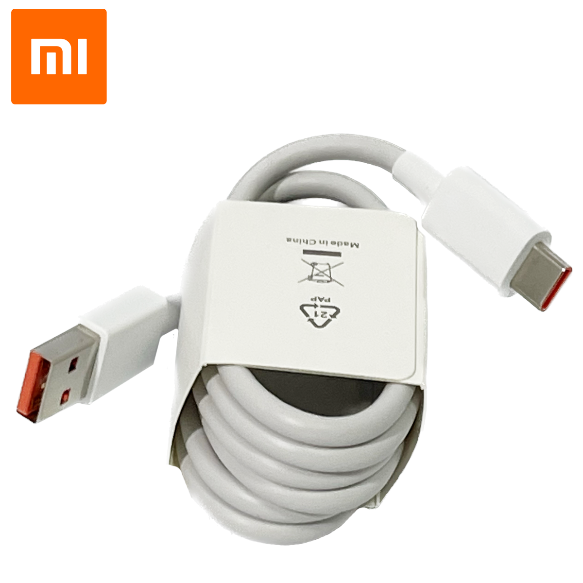 Кабель 120W Xiaomi Mi Turbo Charger Hyper Cable 6A USB-A to Type-C BHR6032GL Оригинал! USB type A - C Белый Original Все смартфоны