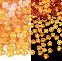 Камни DMC Premium, Neon Orange, ss16(4мм), 100шт