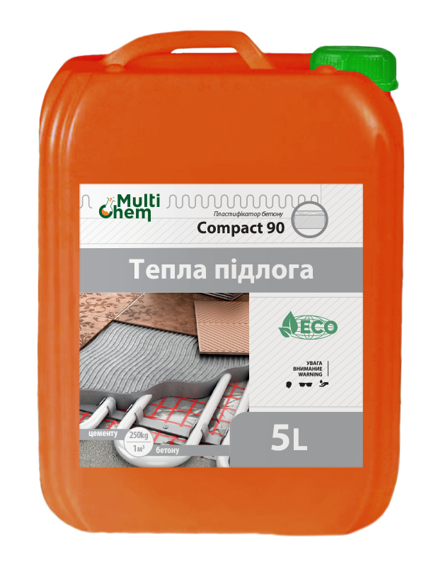 Суперпластифікатор бетону Compact 90 Euro 5 л