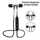 Бездротові Bluetooth стерео навушники silver, фото 2