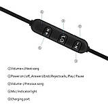 Бездротові Bluetooth стерео навушники silver, фото 3