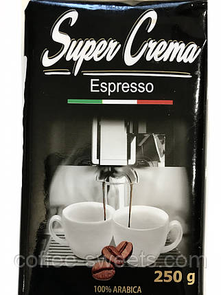 Кава мелена Super Crema Espresso, 250 г, фото 2