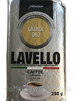 Кава мелена LAVELLO GRANDE ORO 250 г., фото 2