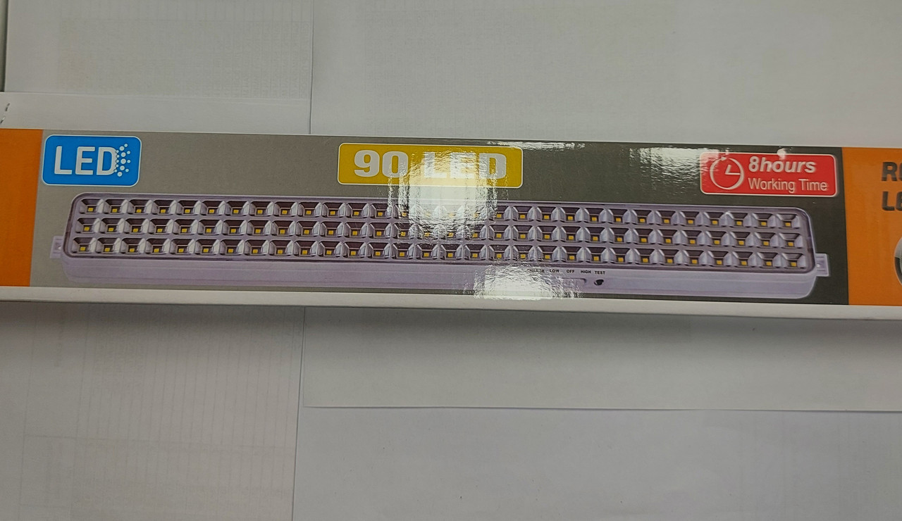 Ліхтар акумуляторний (аварійний) 90 led і заряджанням на 220в