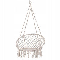 Підвісне крісло-гойдалка (плетене) Springos SPR0039 Biege