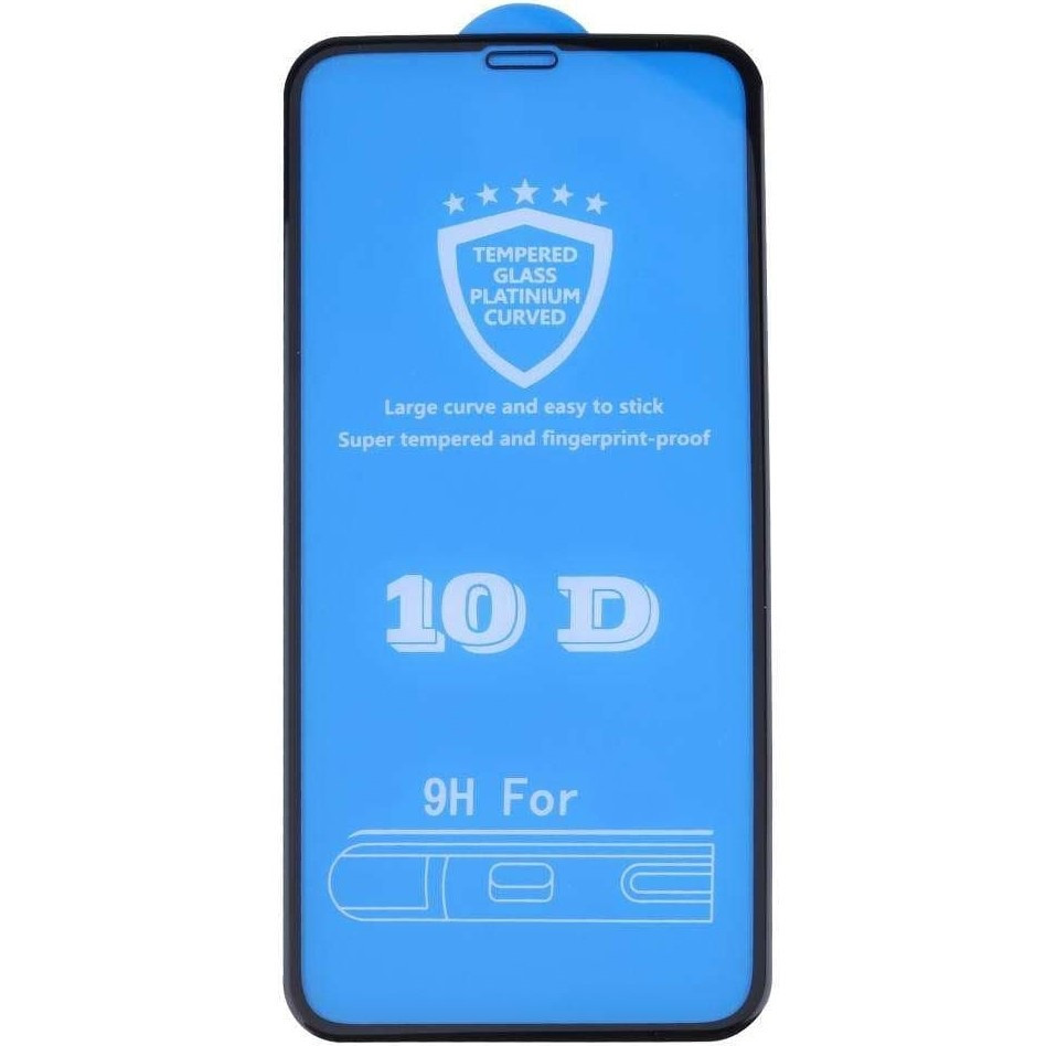 Захисне скло 10D 9H для iPhone 12, 12 Pro