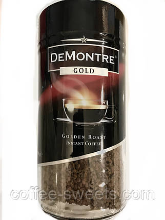 Кава розчинна DeMontre Gold 200 г, фото 1