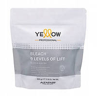 Yellow BLEACH 9 тонів, пудра для знебарвлення волосся