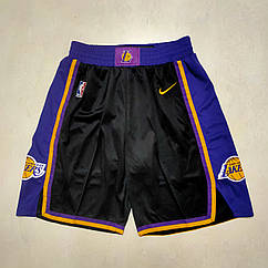 Чорні баскетбольні шорти Лос dort Лейкерс Nike Los Angeles Lakers NBA Swingman shorts 2023