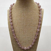 Буси Котяче око 10 мм 45 см Світло Лілове