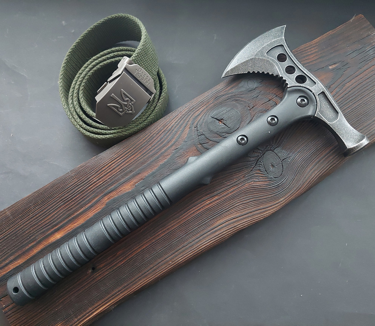Купить Топор тактический SOG Tomahawk с молотком, топор для выживания ...