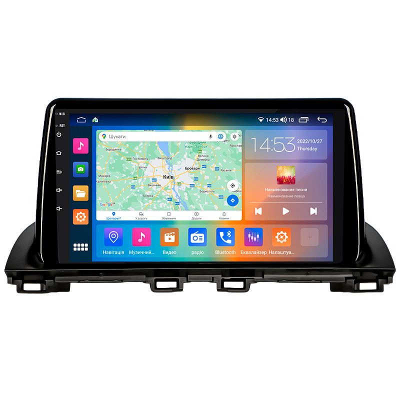 Штатна магнітола Lesko для Mazda 3 III (BM) 2013-2017 IPS 9" 2/32 Gb CarPlay 4G Wi-Fi GPS DSP-процесор Pr 3 шт.