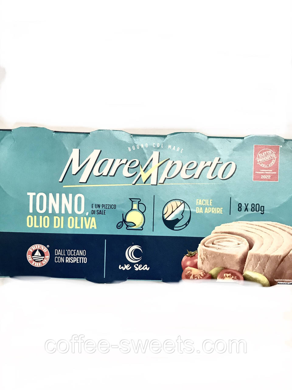 Тунець консервований в оливковій олії Mare Aperto 70 г