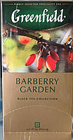 Чай Грінфілд чорний з барбарисом Barberry Garden 25 пакетиків
