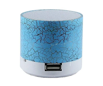 Портативна Bluetooth-колонка з підсвіткою S10 LED mini Блакитний (KG-8314)