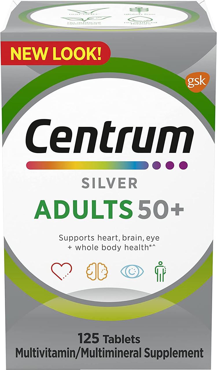 Centrum Silver Adults 50+ 125 таблеток, фото 1