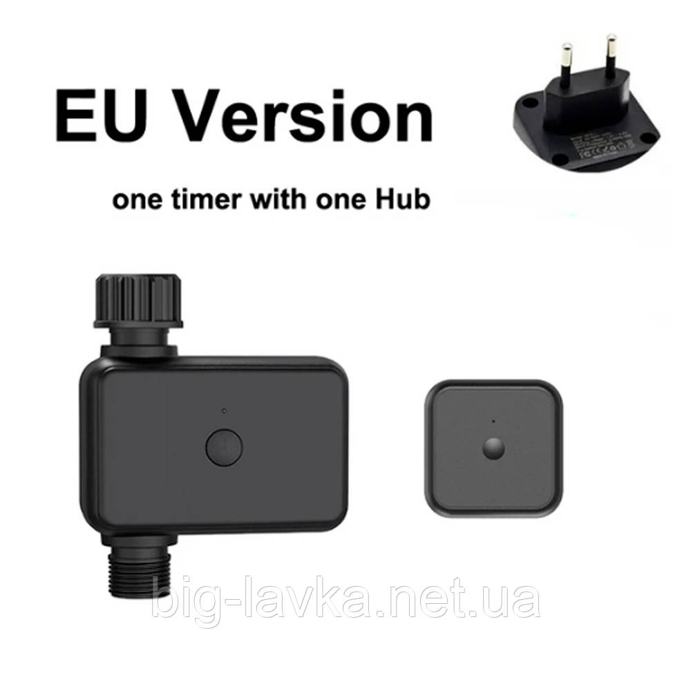 Автоматичний контролер системи поливу Bluetooth С контролером Чорний