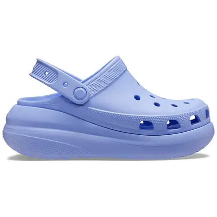 Crocs Classic Crush Clog Digital Violet — Жіночі Сабо Крокс Класік Краш Фіолетові Платформа — Оригінал, фото 1
