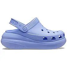 Crocs Classic Crush Clog Digital Violet — Жіночі Сабо Крокс Класік Краш Фіолетові Платформа — Оригінал