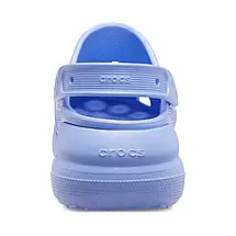 Crocs Classic Crush Clog Digital Violet — Жіночі Сабо Крокс Класік Краш Фіолетові Платформа — Оригінал, фото 4