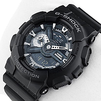 Часы мужские Casio G-Shock GA-110-1BER наручные ударопрочные с полимерным ремешком (модуль 5146)